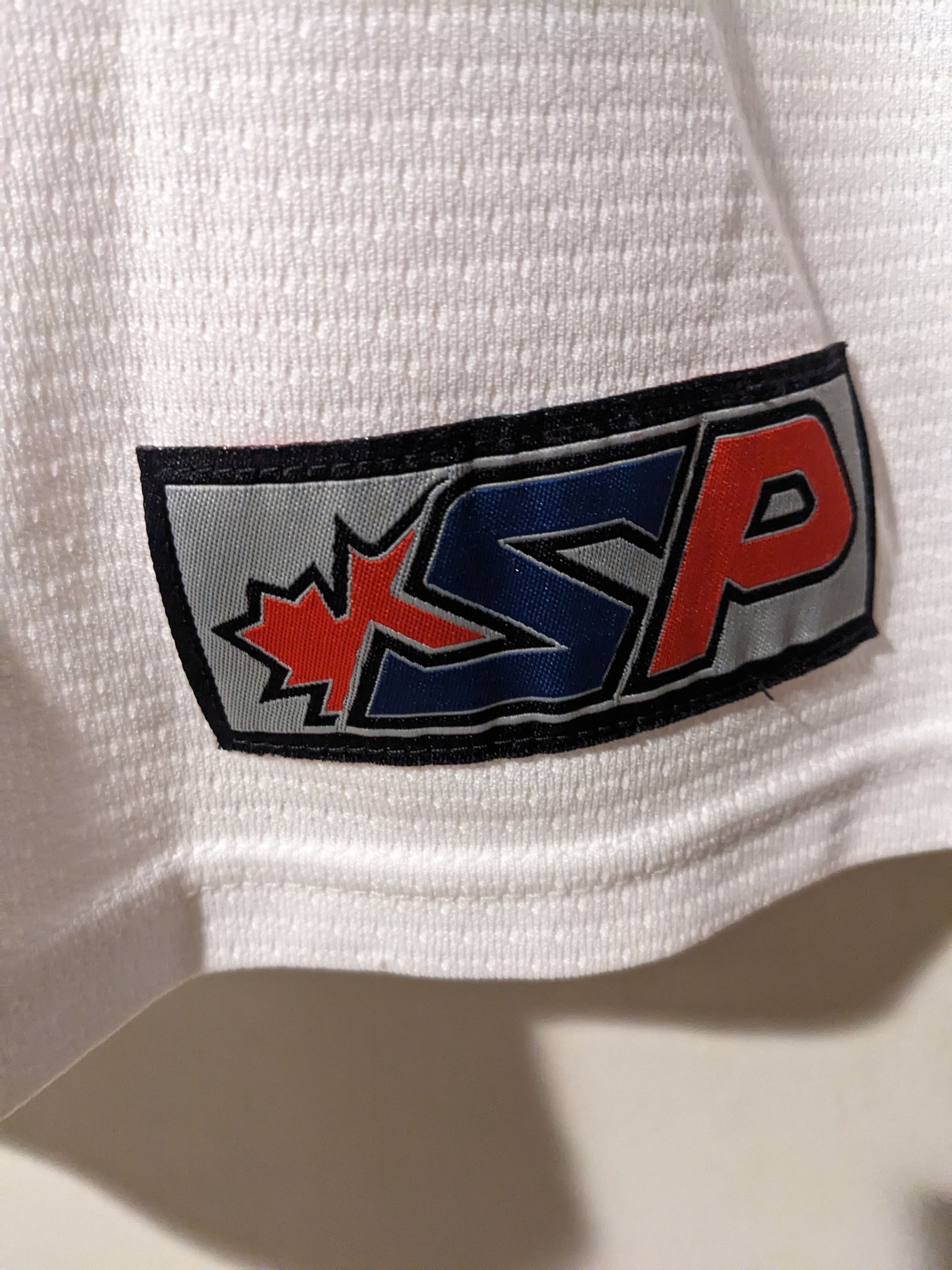 NHL × Vintage Vintage 90s Toyota Tykes Hockey White YOUTH X-Large Jersey Size US L / EU 52-54 / 3 - 5 Thumbnail