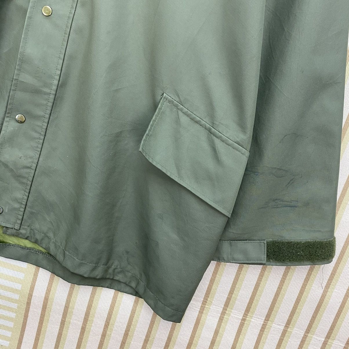 Vintage 🌺Vintage German Army Gore-tex Rain Parka Jacket Size US M / EU 48-50 / 2 - 6 Thumbnail