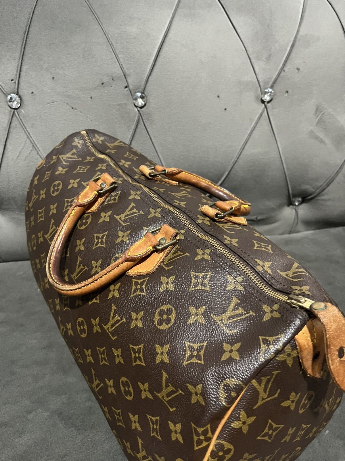 Louis Vuitton Authentic LOUIS VUITTON Monogram Speedy 40 Size ONE SIZE - 8 Thumbnail