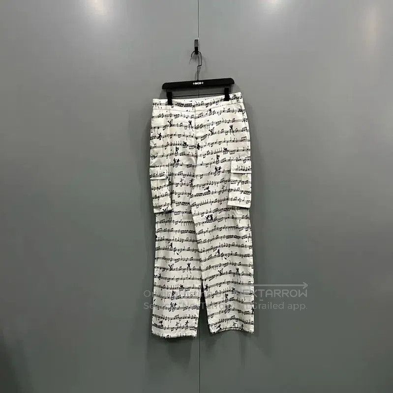 Louis Vuitton Louis Vuitton White Cotton Casual Pants for Men . Size US 30 / EU 46 - 1 Thumbnail