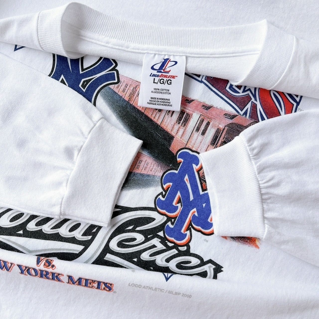 Vintage 00s Yankees Vs Mets MLB long-sleeves t-shirt/ L Size US L / EU 52-54 / 3 - 8 Thumbnail