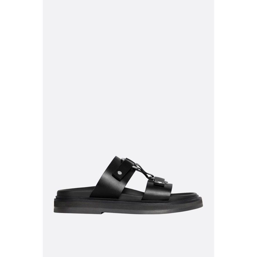 Celine CELINE Black Tippi Sandals New & Authentic (Men's size:10;) Size US 10 / EU 43 - 4 Thumbnail