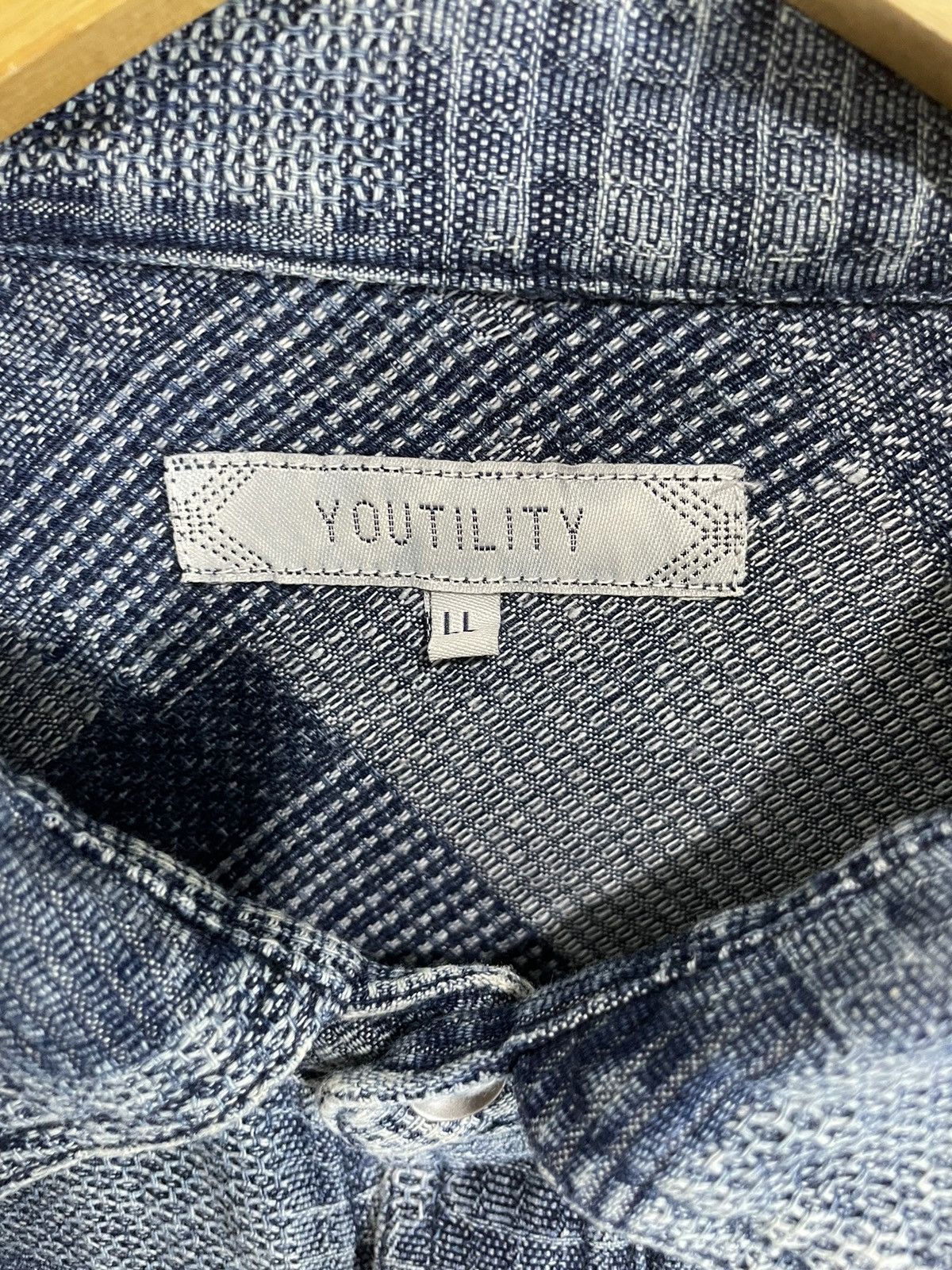 Yohji Yamamoto Undefined Japanese Patchwork Pattern Shirt issey style Size US L / EU 52-54 / 3 - 5 Thumbnail