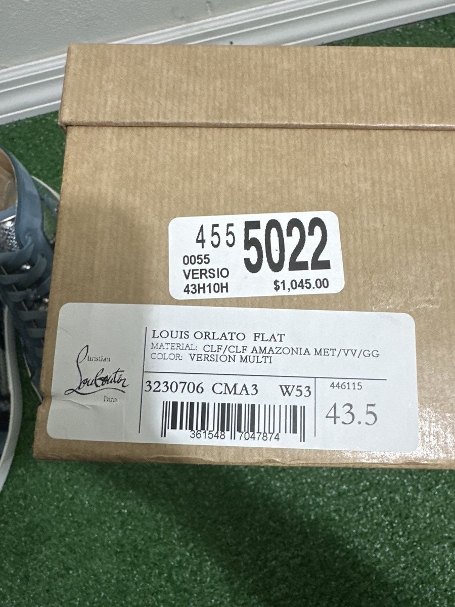 Christian Louboutin Christian Louboutin Red Bottom Sneaker Size US 10.5 / EU 43-44 - 7 Thumbnail
