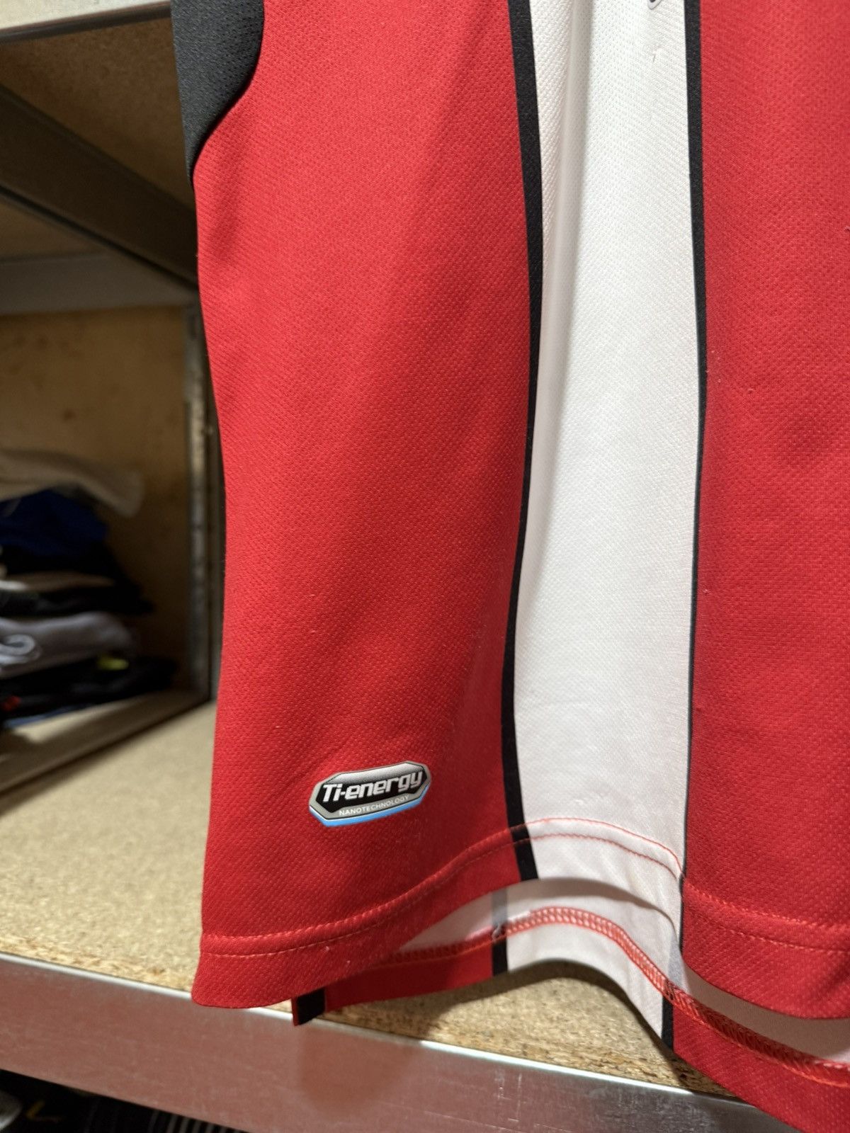Errea × Vintage Errea SHEFFIELD UNITED HOME 2023 2024 FOOTBALL SOCCER JERSEY Size US M / EU 48-50 / 2 - 8 Thumbnail