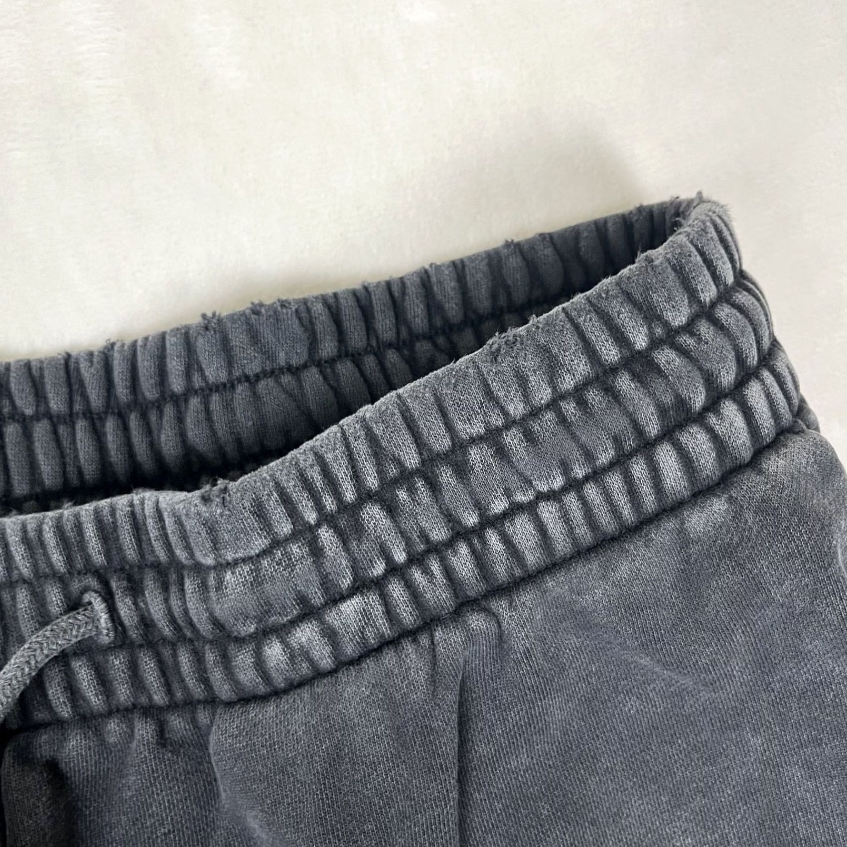 Vintage Pro Club Sweatpants Women's Large Charcoal Dark Gray Cargo Adjustable Comfort Size 36" / US 14 / IT 50 - 6 Thumbnail