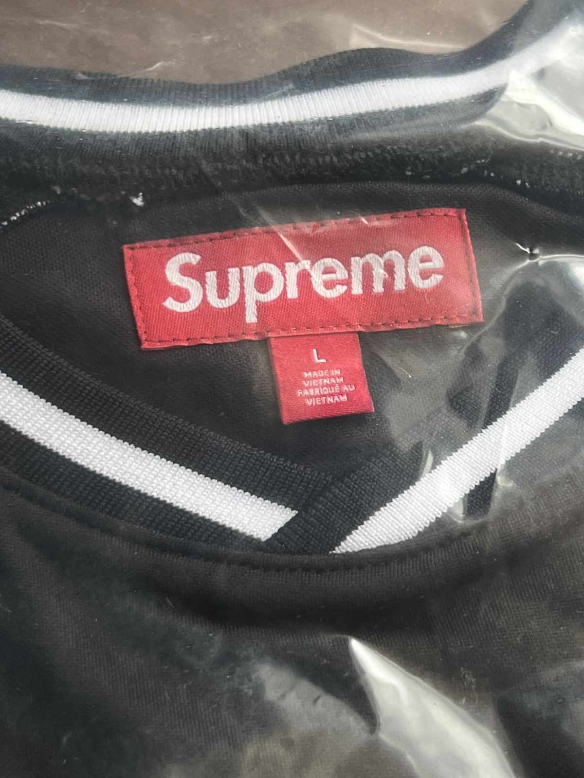 Supreme Supreme Piping Soccer Jersey Size US L / EU 52-54 / 3 - 5 Thumbnail