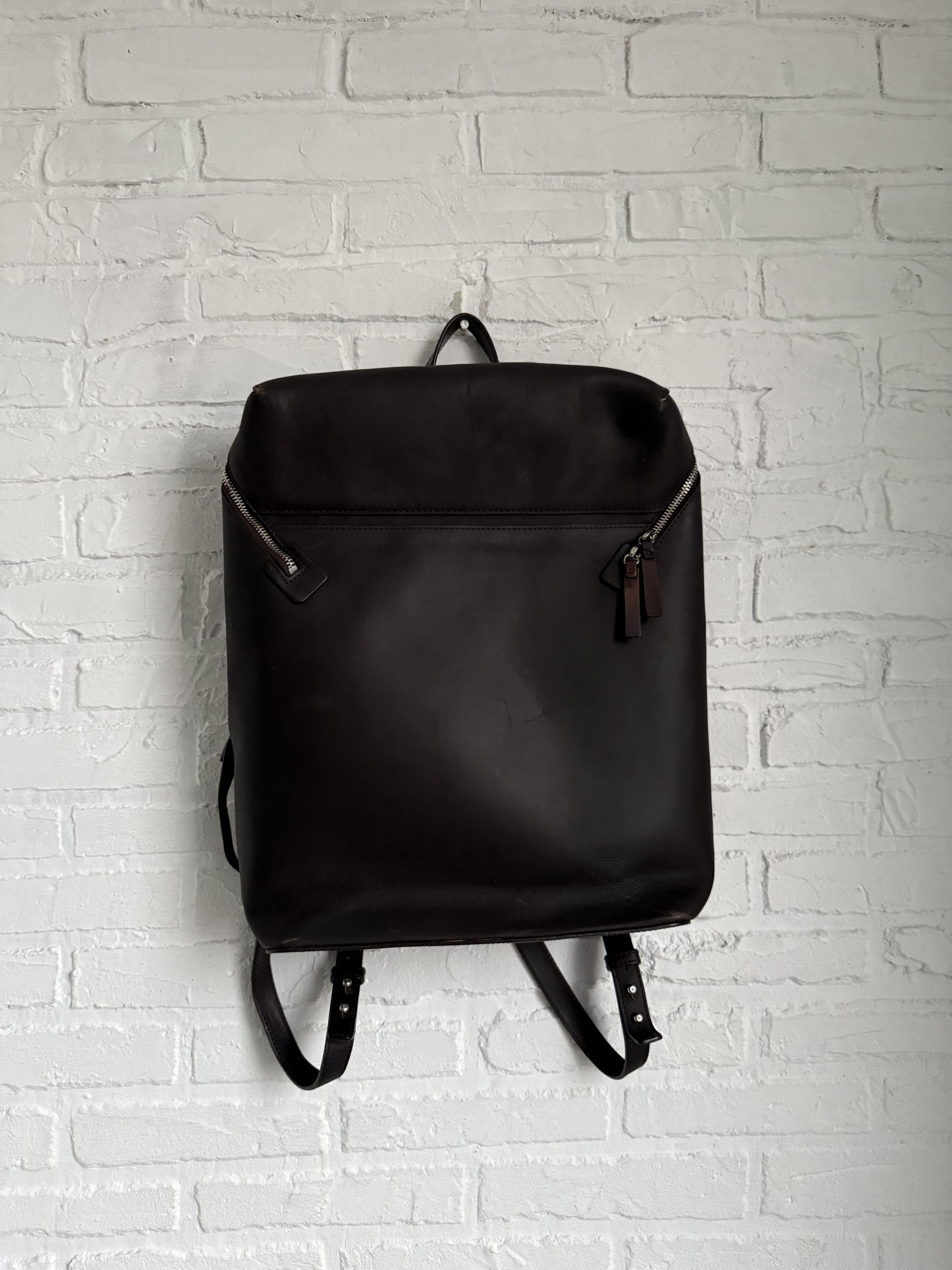 Other Avantgarde Bonastre Leather brown Backpack Hand made Size ONE SIZE - 1 Thumbnail