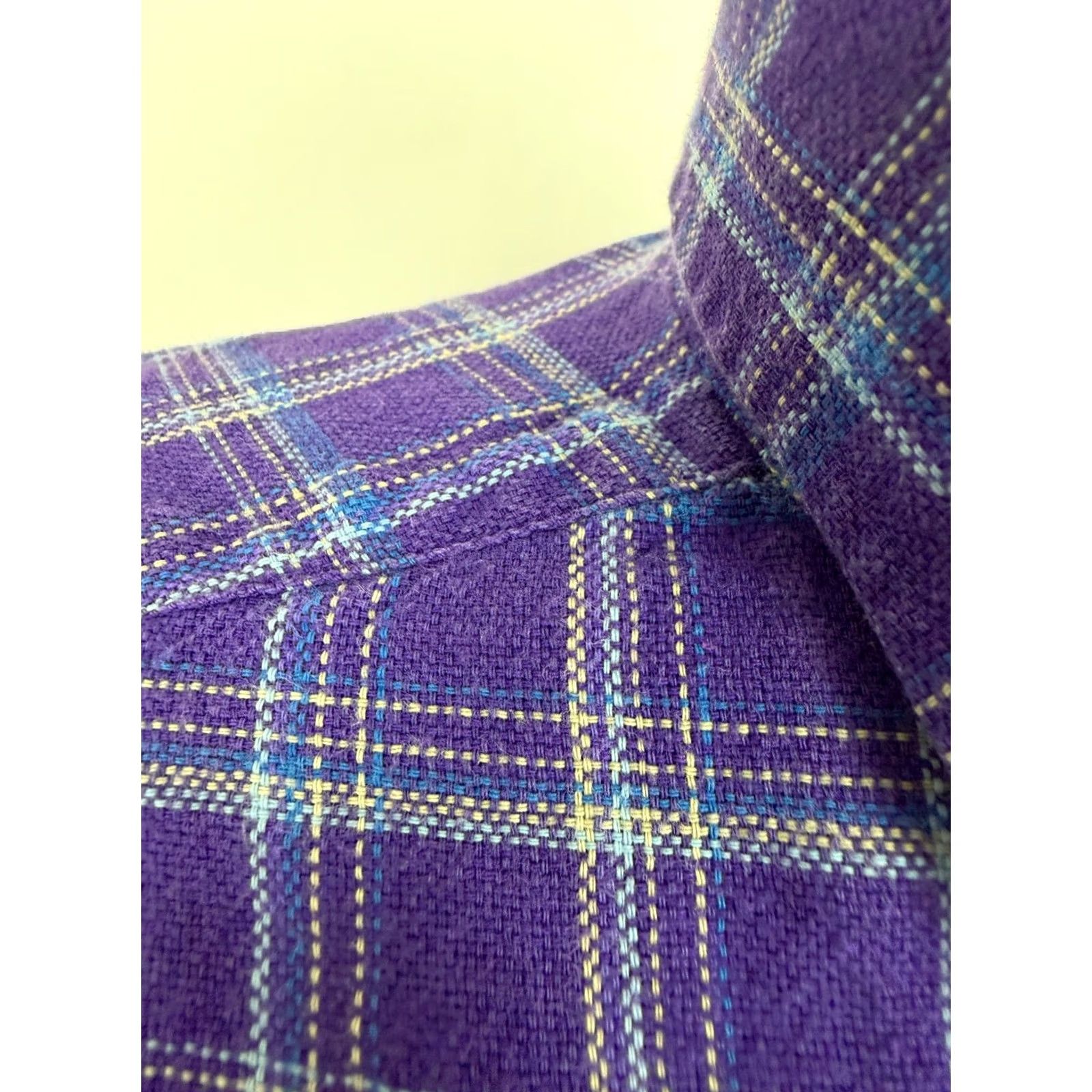 Alexander Julian VINTAGE Alexander Julian Shirt Men M Plaid Lightweight 90s Casual Button-Up Collared Long Sleeve Purple Size US M / EU 48-50 / 2 - 4 Thumbnail