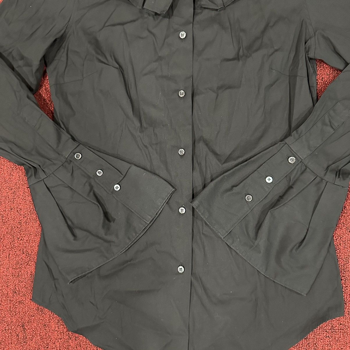 CDG by Comme des Garcons × Vintage Sara Roka Ruffled Button Up Size S / US 4 / IT 40 - 3 Thumbnail