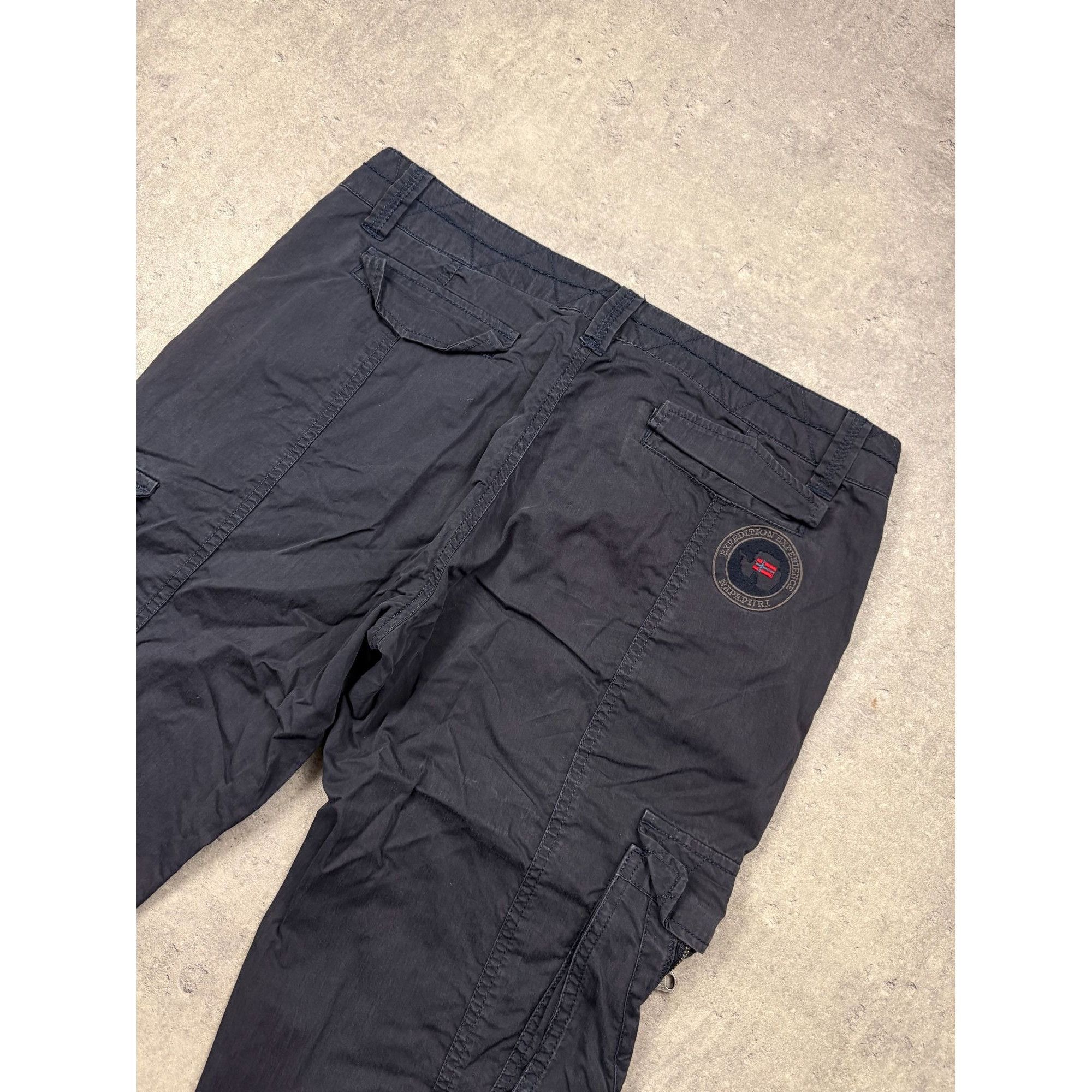 Napapijri Napapijri Multi-Pocket Cargo Pants | Navy Blue | Size EU 46 Size US 30 / EU 46 - 4 Thumbnail