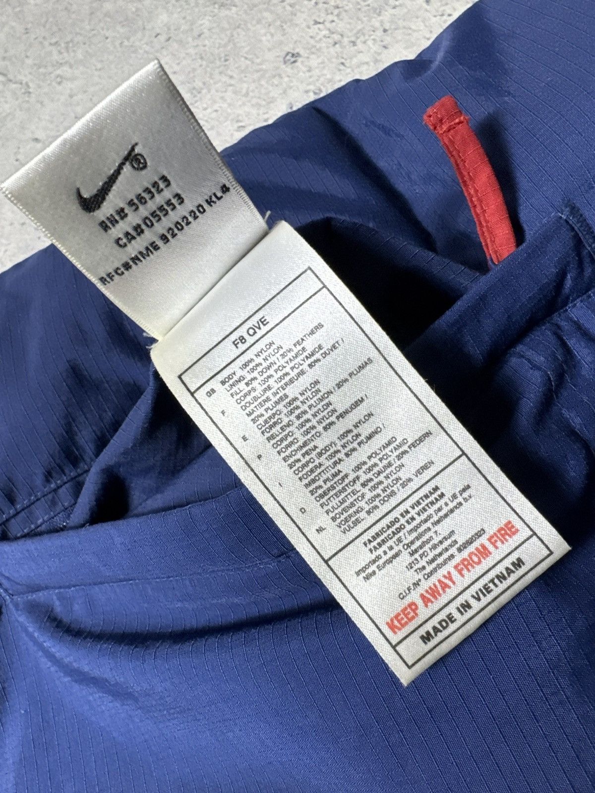 Nike Nike Vintage 90’s Reversible Down Puffer Vest Big Logo Size US XXL / EU 58 / 5 - 7 Thumbnail