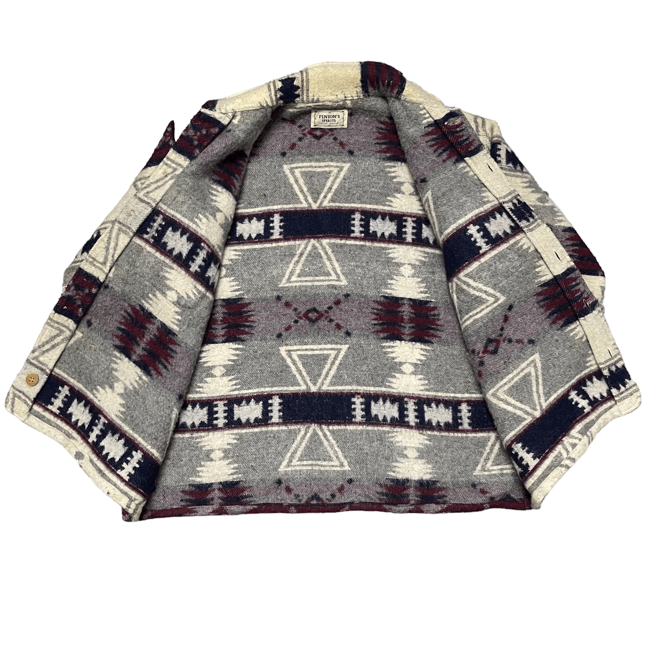 Pendleton Vintage Pinion Spirit Navajo Native Wool Button Jacket Size US L / EU 52-54 / 3 - 6 Thumbnail