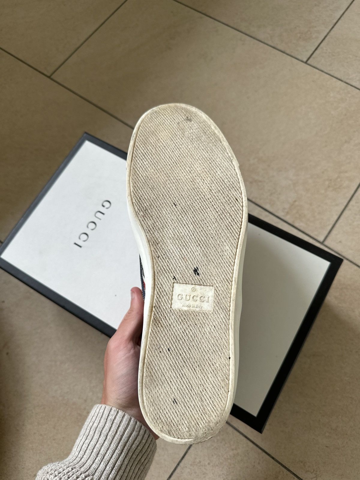 Gucci Gucci Monogram Exclusive Slip-Ons Union Jack Sloaney Size US 10.5 / EU 43-44 - 9 Thumbnail
