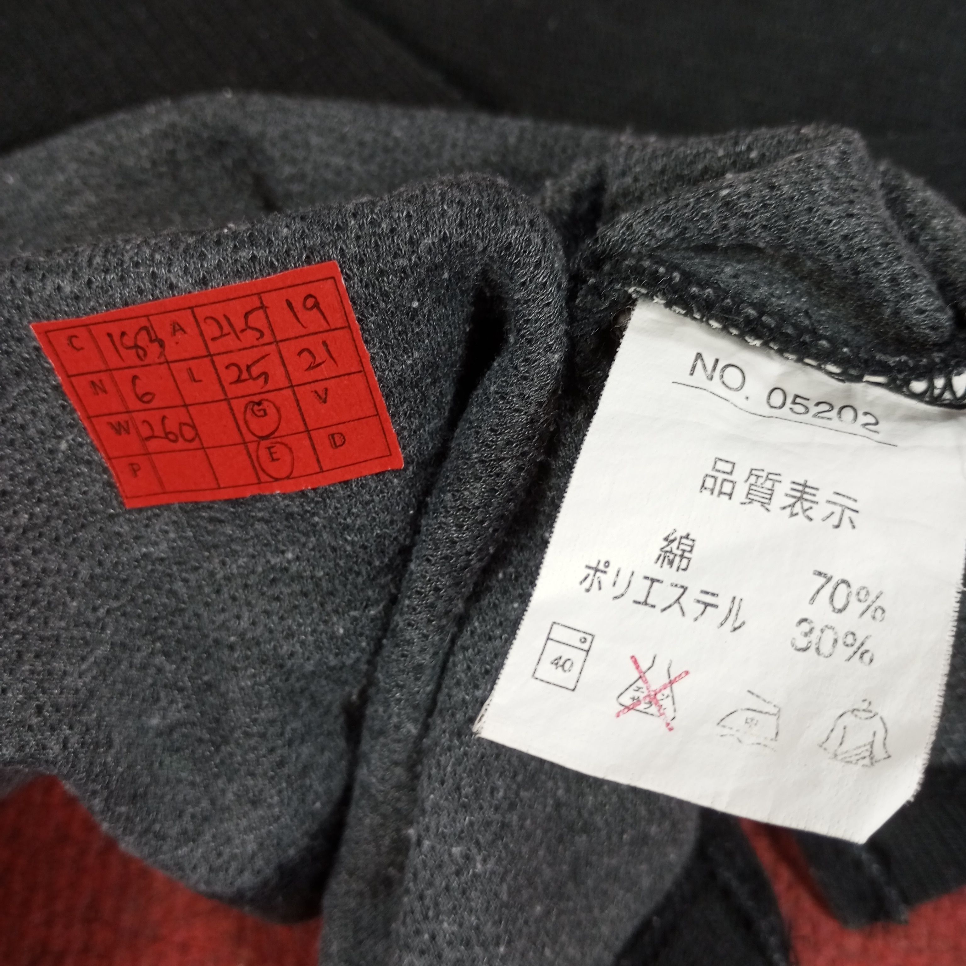 Designer × Vintage × Yohji Yamamoto Sacsny Yohji Yamamoto Brand Custom Art Long Sleeve Tshirt Size US L / EU 52-54 / 3 - 8 Thumbnail