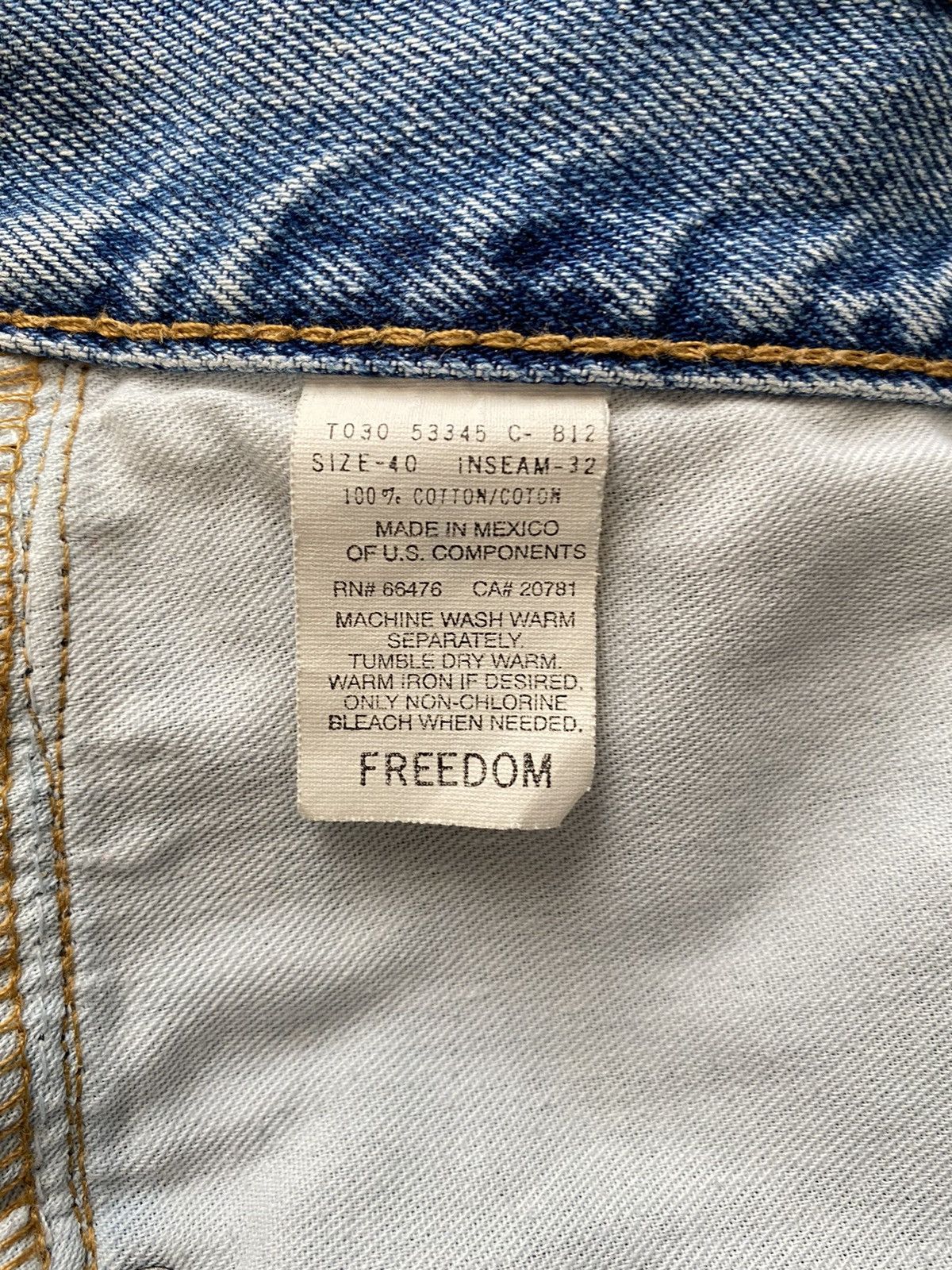 Tommy Hilfiger Tommy jeans Straight cutting Jeans Size US 40 / EU 56 - 14 Thumbnail