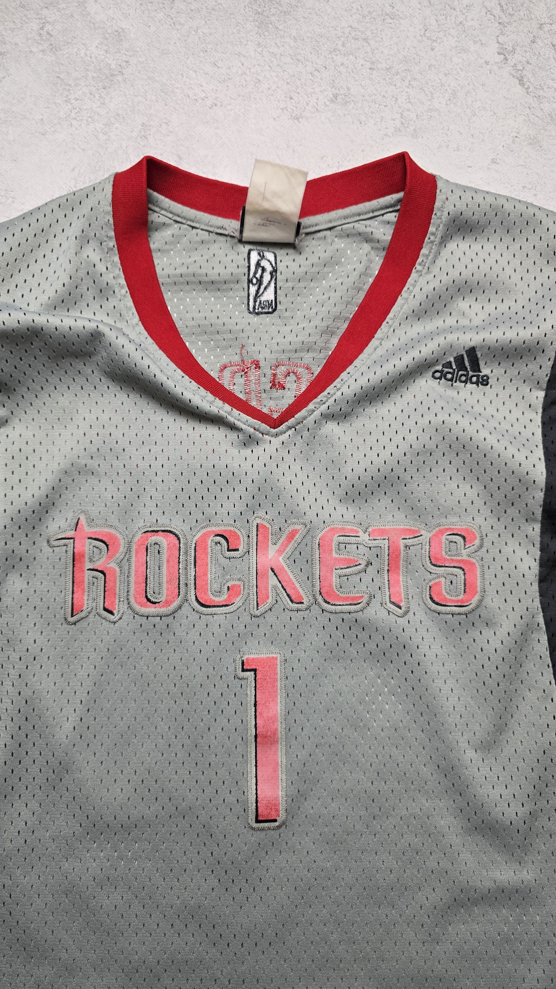 Adidas Adidas Houston Rockets Tracy McGrady #1 NBA Jersey Sewn Size US XL / EU 56 / 4 - 10 Thumbnail