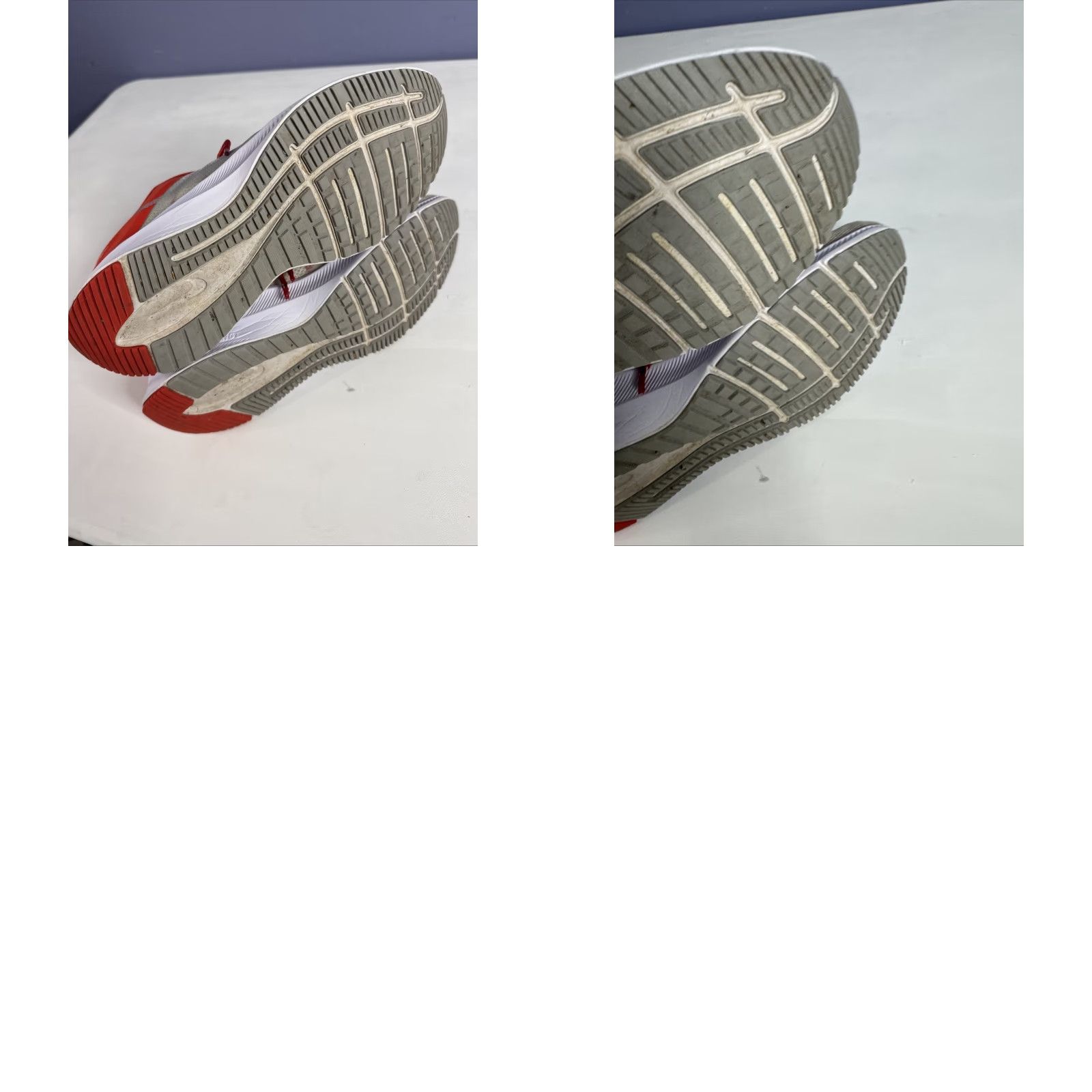Nike Nike Quest 4 DA1105-100 Low Top Running Sneakers Shoes Mens US Size 10 White Red Size US M / EU 48-50 / 2 - 8 Thumbnail