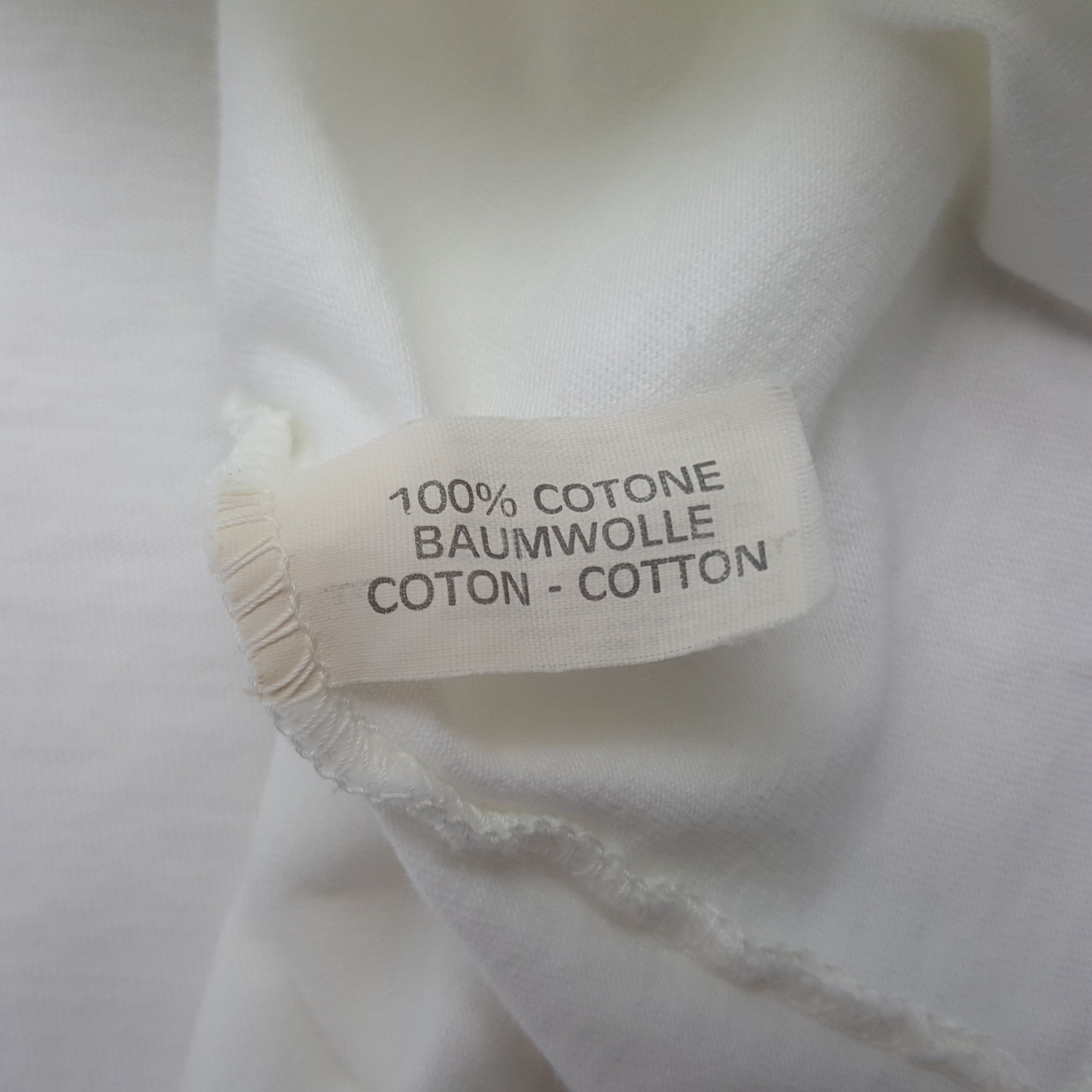 Yves Saint Laurent Vintage Yves Saint Laurent Big Logo Tshirt Size US L / EU 52-54 / 3 - 6 Thumbnail