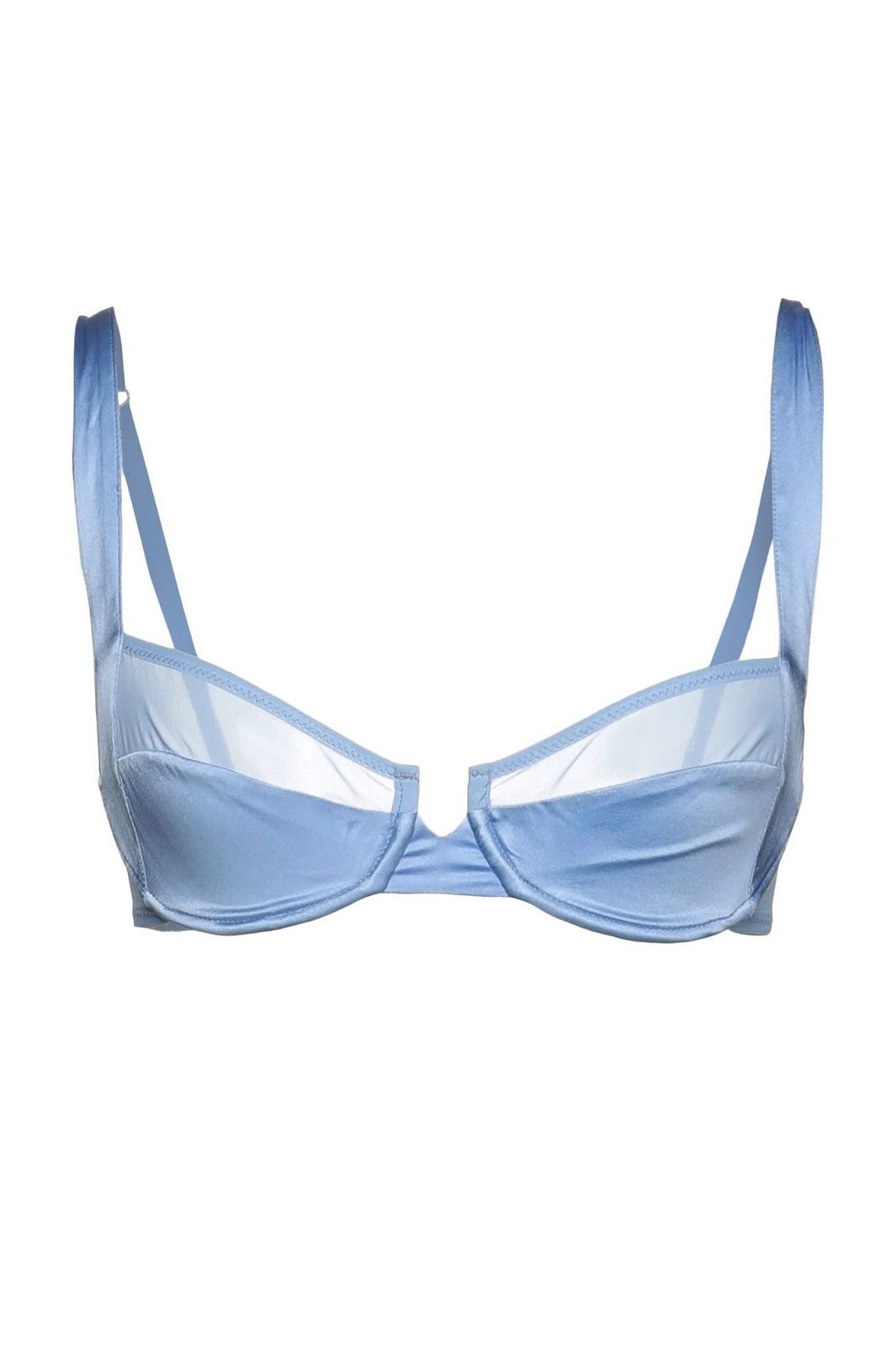 KIKI DE MONTPARNASSE kiki de montparnasse bra sky blue size 75B Size S / US 4 / IT 40 - 1 Thumbnail