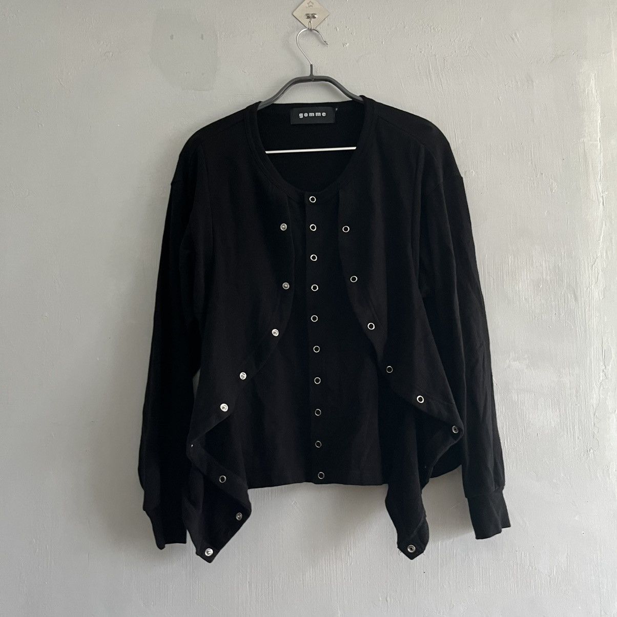 gomme Gomme double layer snap button cardigan Size M / US 6-8 / IT 42-44 - 2 Thumbnail