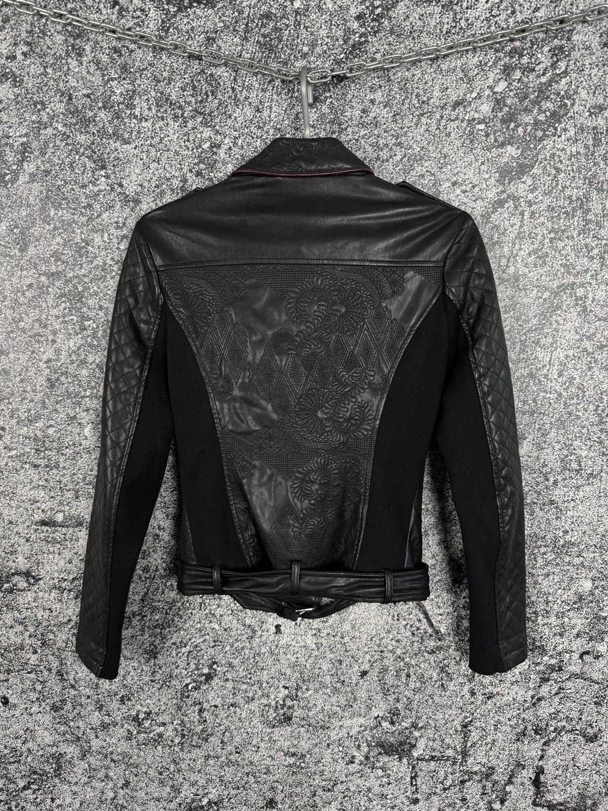 Desigual Desigual Pakaian Jadi Wanita Faux Leather Jacket Size 38 Size XS / US 0-2 / IT 36-38 - 12 Thumbnail
