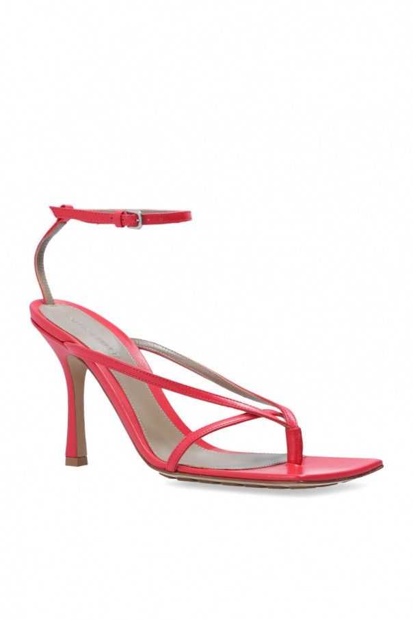 Bottega Veneta o1n1vont1224 Stretch Sandals in Pink Size US 5 / IT 35 - 4 Thumbnail