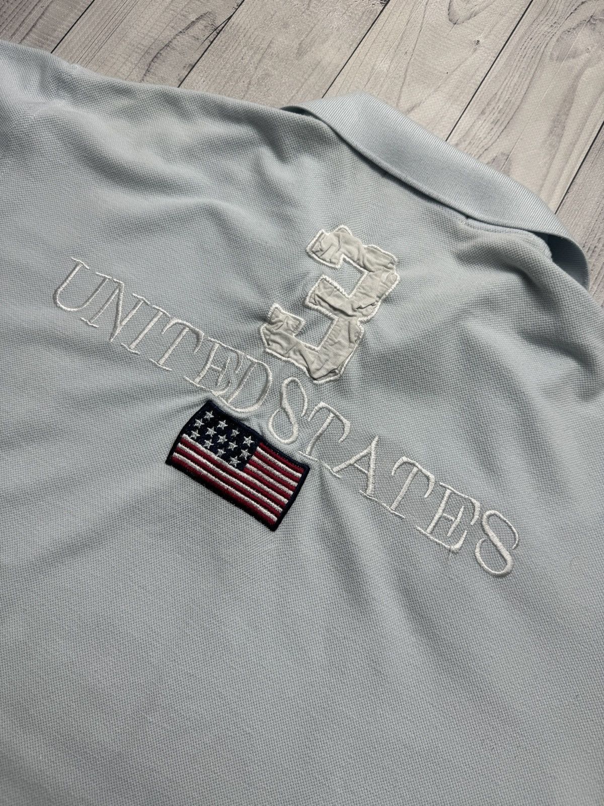 Polo Ralph Lauren Vintage Polo Ralph Lauren USA big logo horse number 3 ...