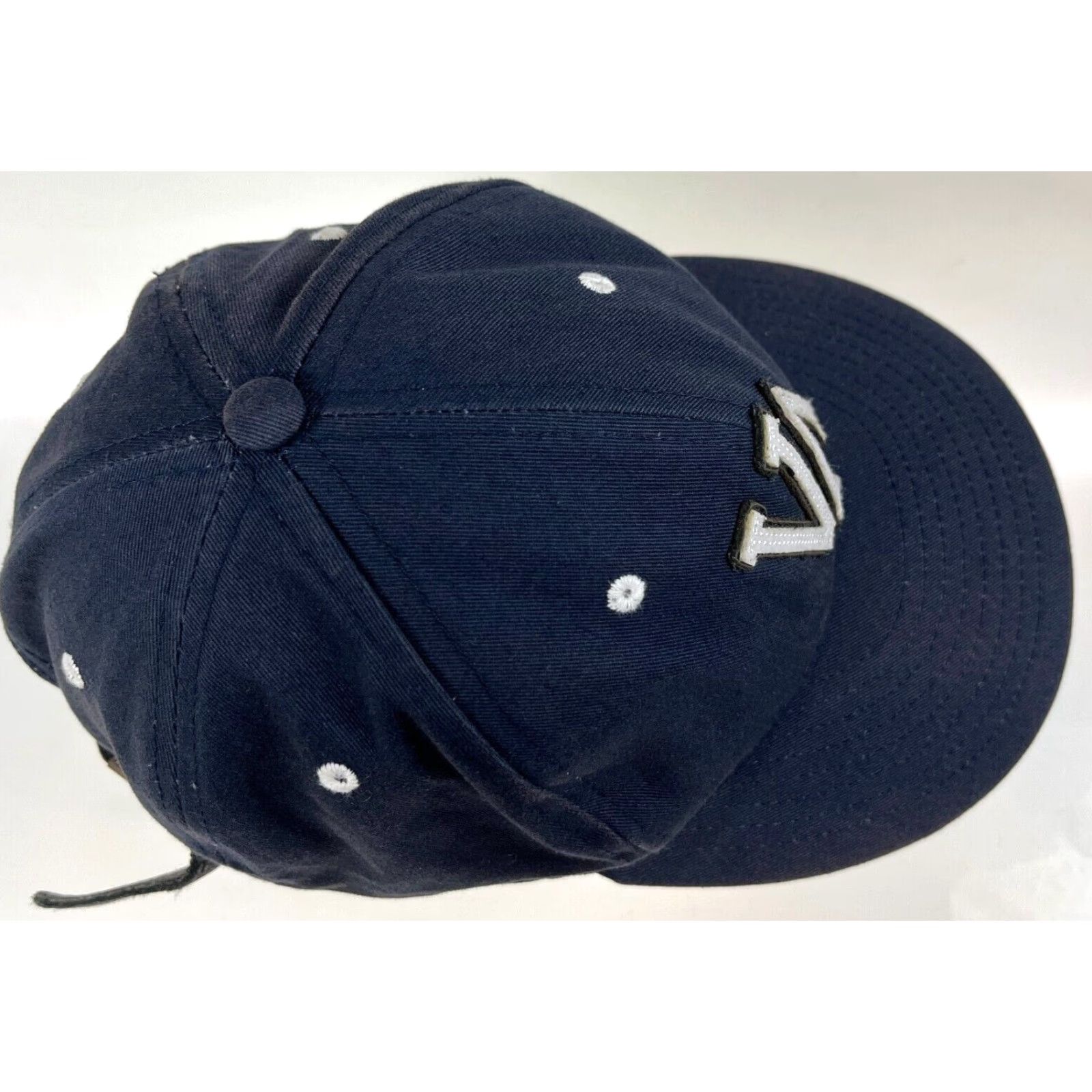 RVCA RVCA VA Mid Fit Strapback Hat Cap Streetwear Men's One Size Navy Wool Cotton Cap Adjustable Baseball Size ONE SIZE - 7 Thumbnail