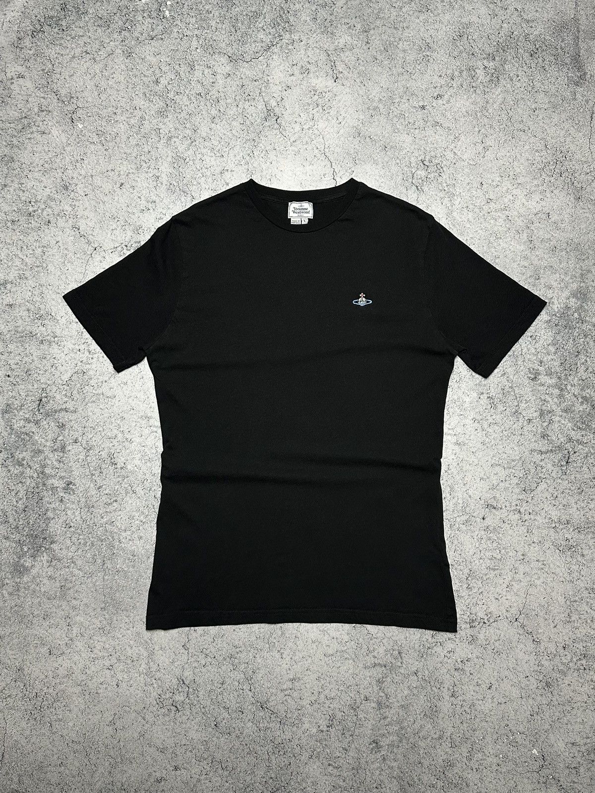 Vivienne Westwood Vivienne Westwood Orb Logo Black T-Shirt Size US M / EU 48-50 / 2 - 1 Thumbnail