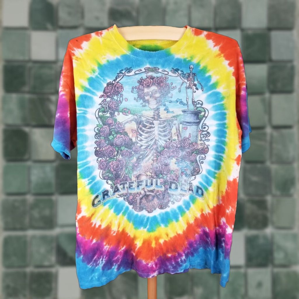 Liquid Blue VINTAGE LIQUID BLUE GRATEFUL DEAD SKULL T-SHIRT SZ LARGE Size US L / EU 52-54 / 3 - 1 Thumbnail
