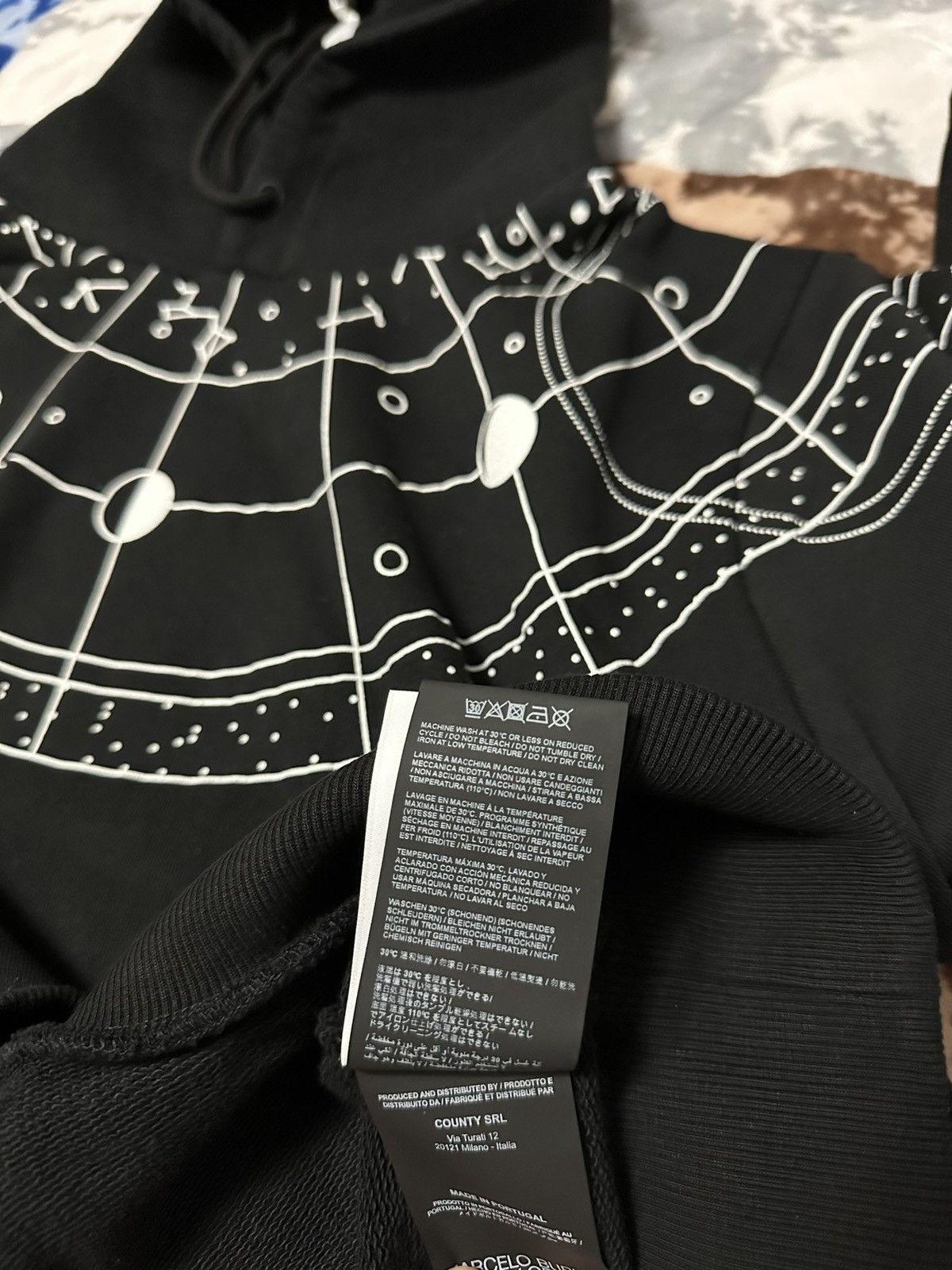 Marcelo Burlon MARCELO BURLON HOODIE ASTRAL Size US M / EU 48-50 / 2 - 12 Thumbnail