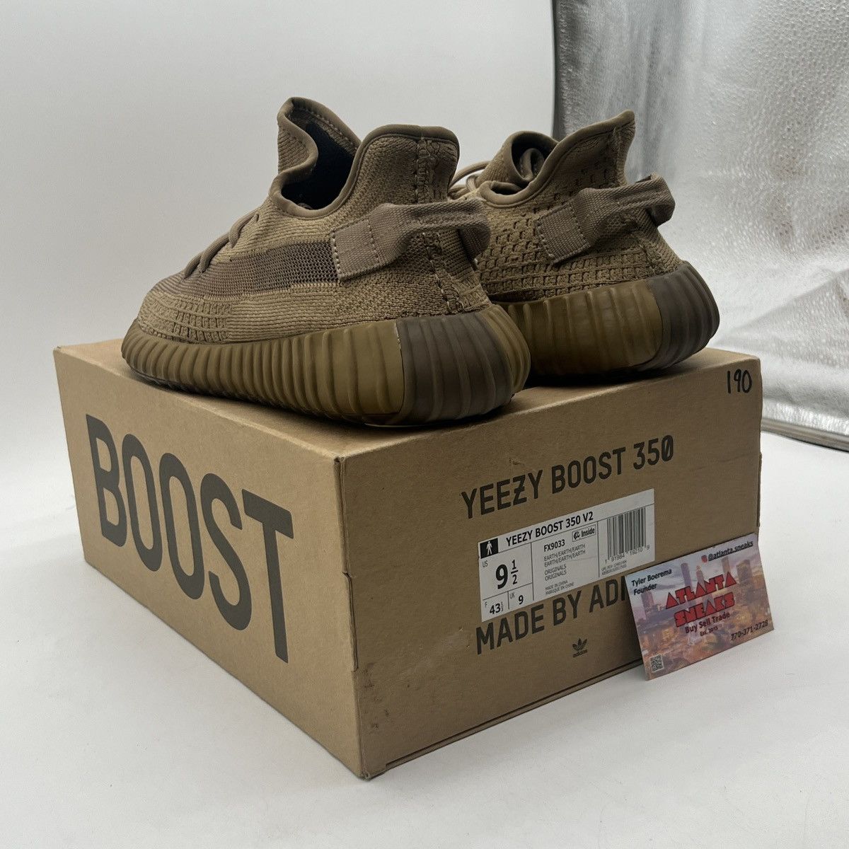 Adidas Yeezy boost 350 earth Size US 9.5 / EU 42-43 - 4 Thumbnail