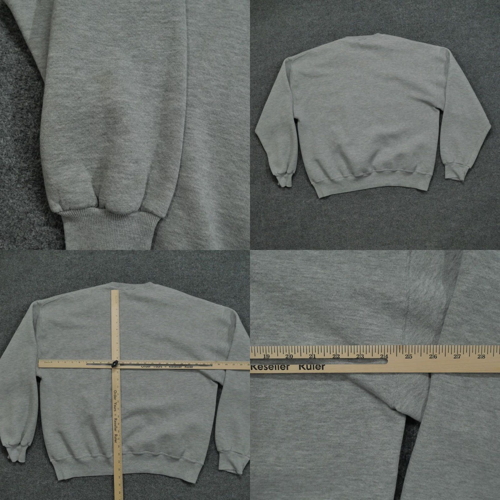 Russell Athletic VINTAGE Russell Athletic Sweatshirt Mens XL Grey Pullover 90s Spartans Emproia? (Original says Emporia) Size US XL / EU 56 / 4 - 8 Thumbnail
