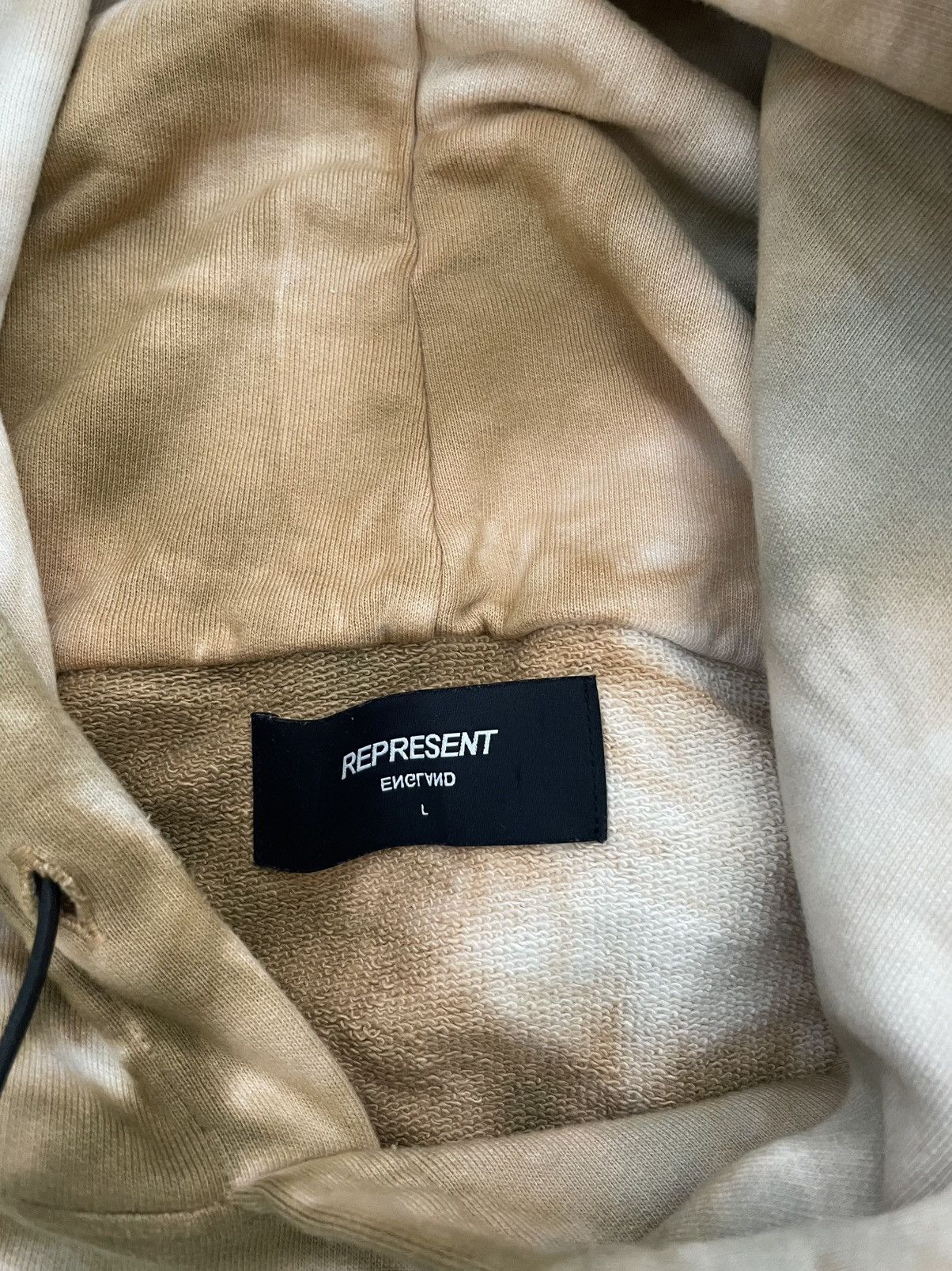 Represent Clo. Represent hoodie ‚Duck Egg’ Tie-Dyed men Size US L / EU 52-54 / 3 - 6 Thumbnail