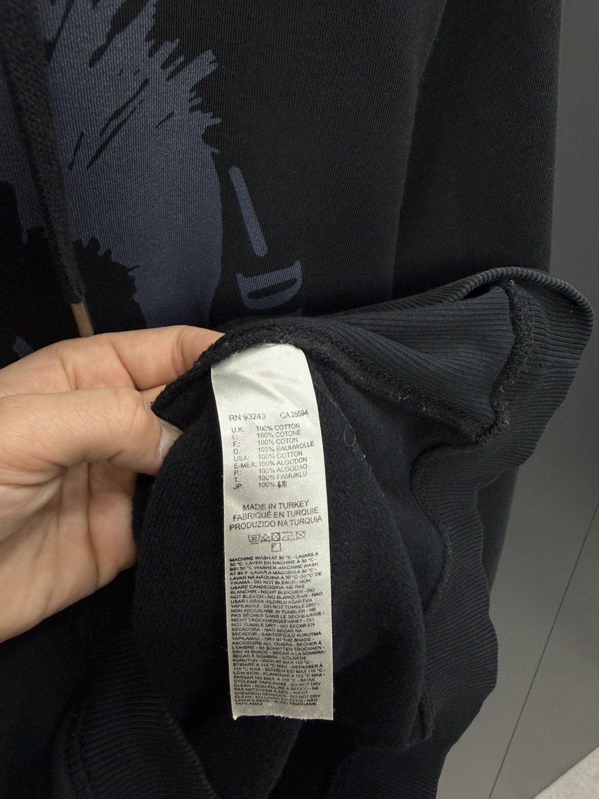 Diesel Diesel Only The Brave Hoodie Black Graphic Size M Pullover Size US M / EU 48-50 / 2 - 6 Thumbnail