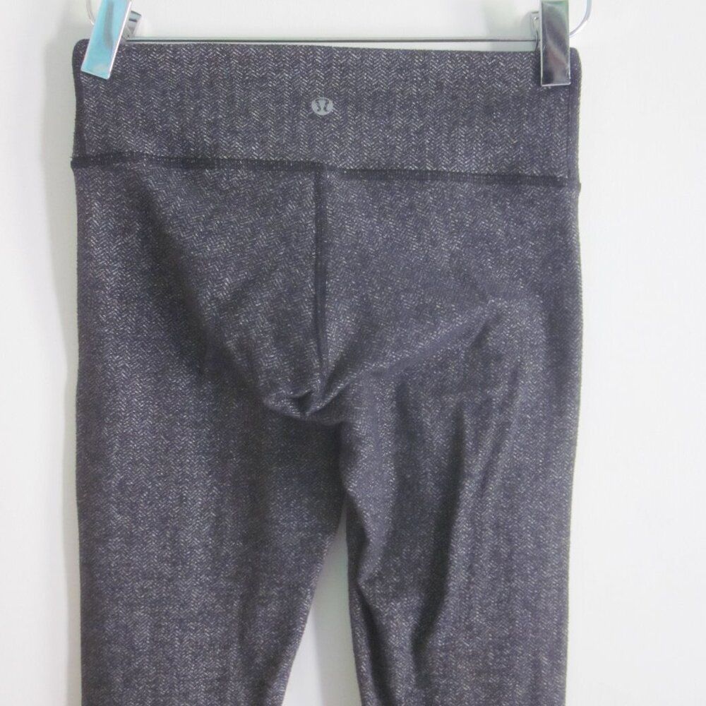Lululemon Lululemon Womens Size 2 Long Herringbone Wunder Under Long H Size 25" / US 0 / IT 36 - 7 Thumbnail