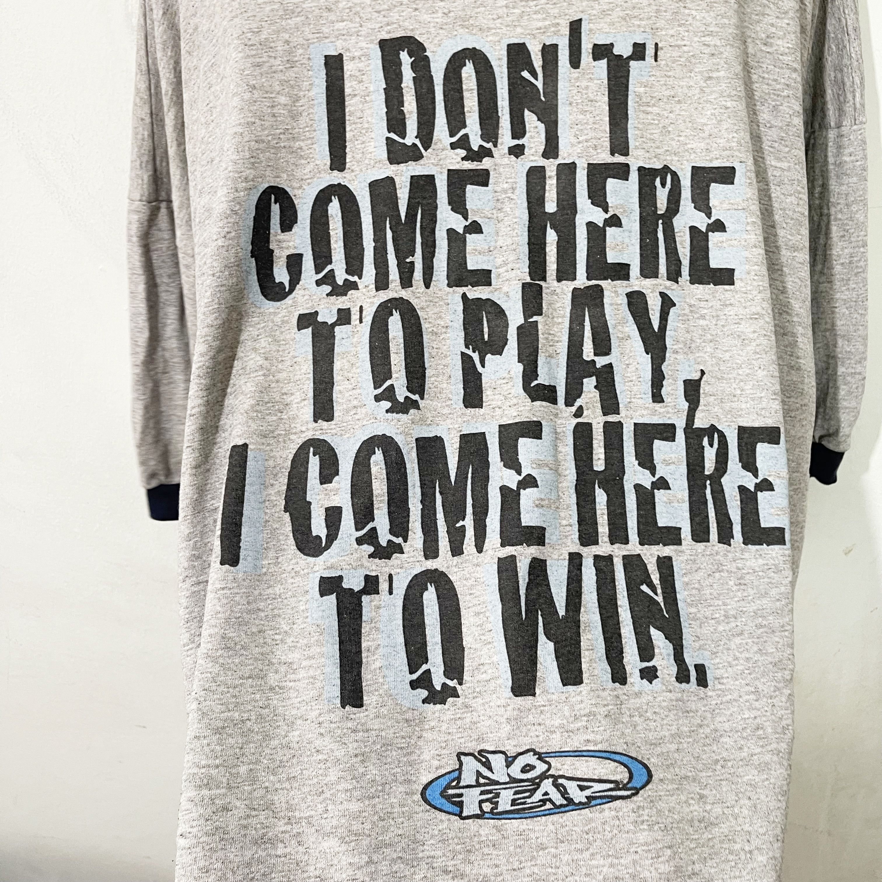 No Fear Vintage 90s No Fear Ringer Tee Size US XXL / EU 58 / 5 - 2 Thumbnail