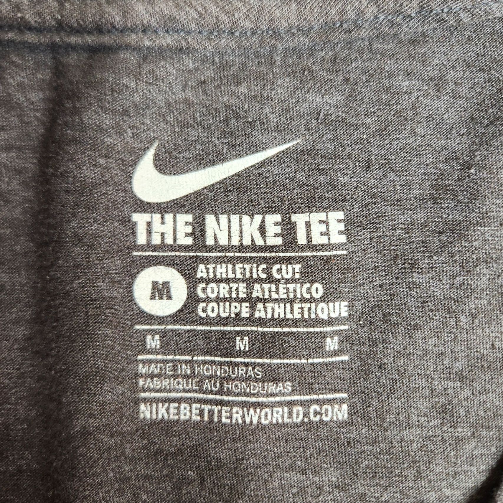 Nike Nike Mens Tee |M| Dark Gray Tropical Graphic Just Do It Graphic Athletic Cut Tee Size US M / EU 48-50 / 2 - 5 Thumbnail