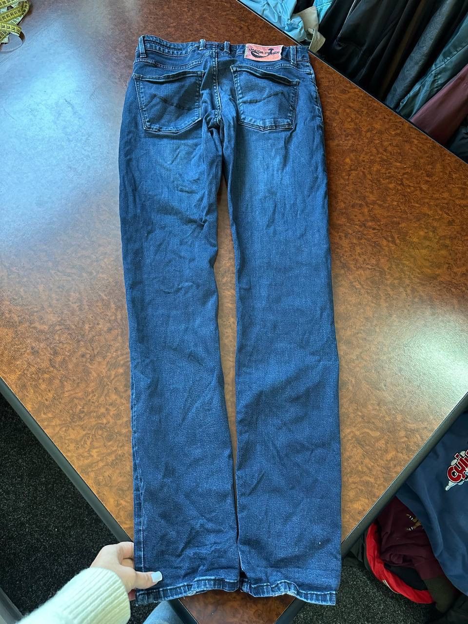 Jacob Cohen × Vintage Vintage Y2K Jacob Cohen Luxury Handmaded Denim Jeans Size 31" - 2 Thumbnail