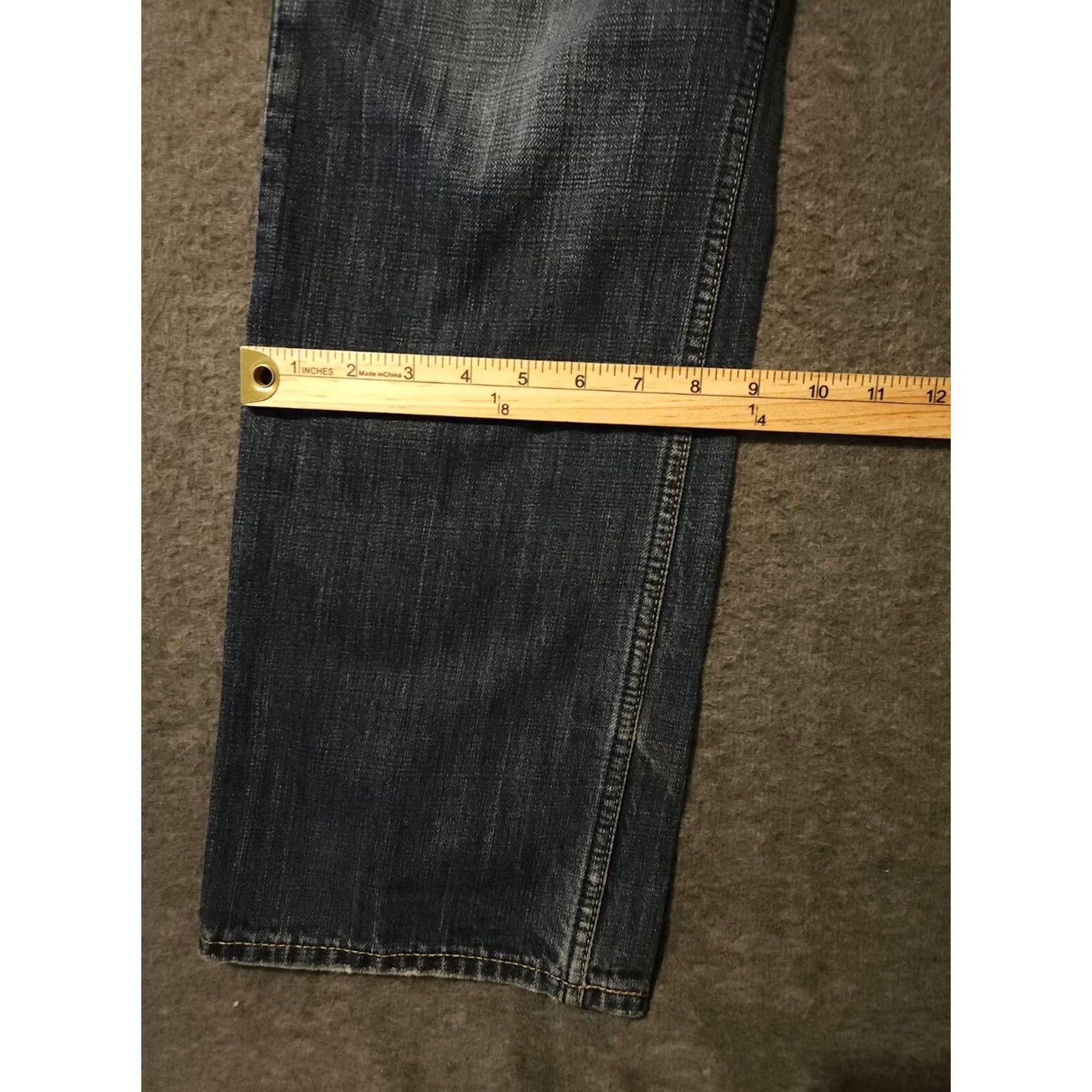 American Eagle Outfitters American Eagle Outfitters Jeans Men 36x32 Mid Rise Straight Denim Blue Cotton Pocketed Regular 29 Inseam Preppy City Mens Size US 36 / EU 52 - 6 Thumbnail