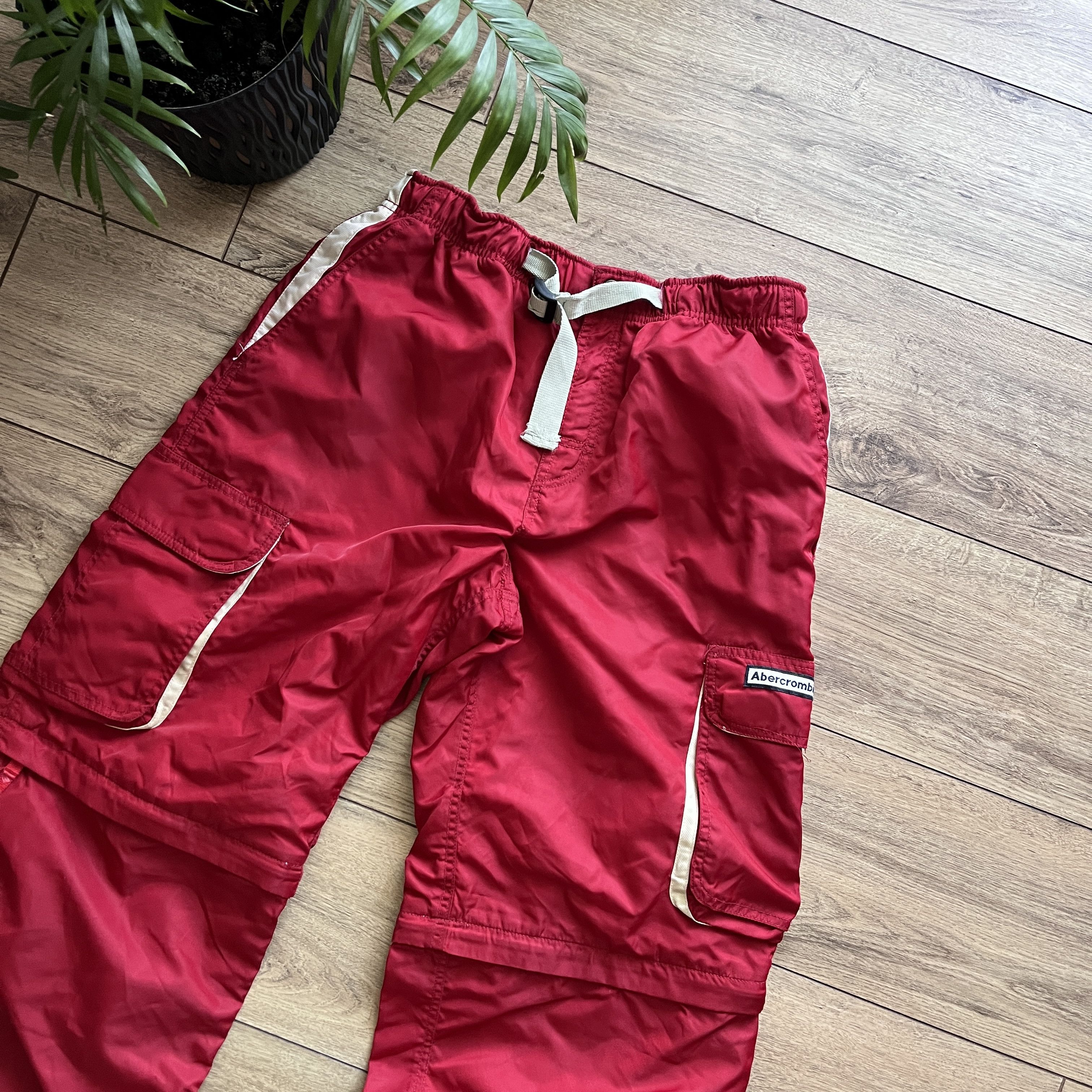 Abercrombie & Fitch Vintage Y2K Abecrombie & Fitch Cargo Transformer Nylon Pants Size US 32 / EU 48 - 3 Thumbnail