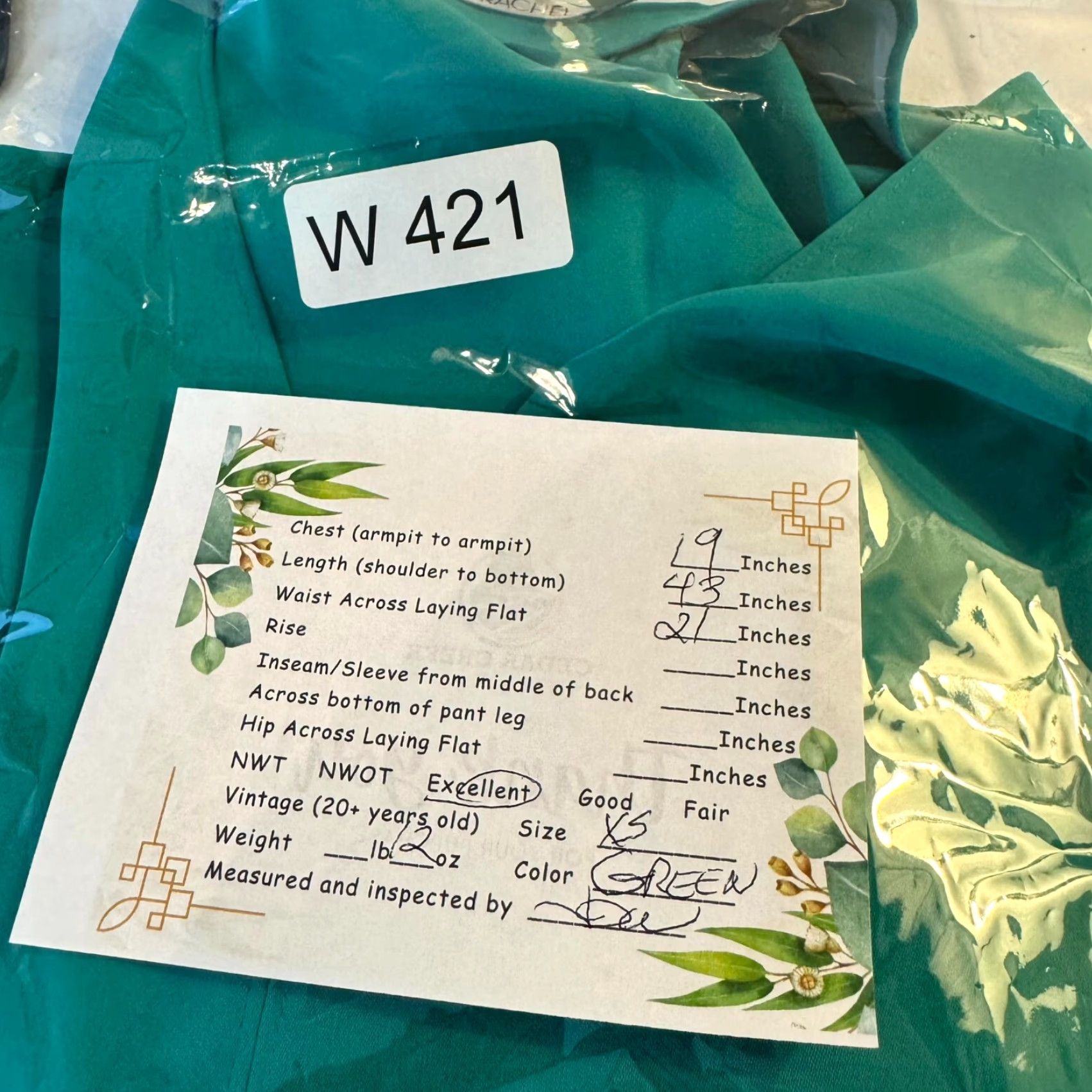 Vintage Rachel Roy Sydney Dress Sleeveless Womens XS Mint Green Asymmetrical High-Low Hem V-Neck Pullover Dress Size XS / US 0-2 / IT 36-38 - 8 Thumbnail