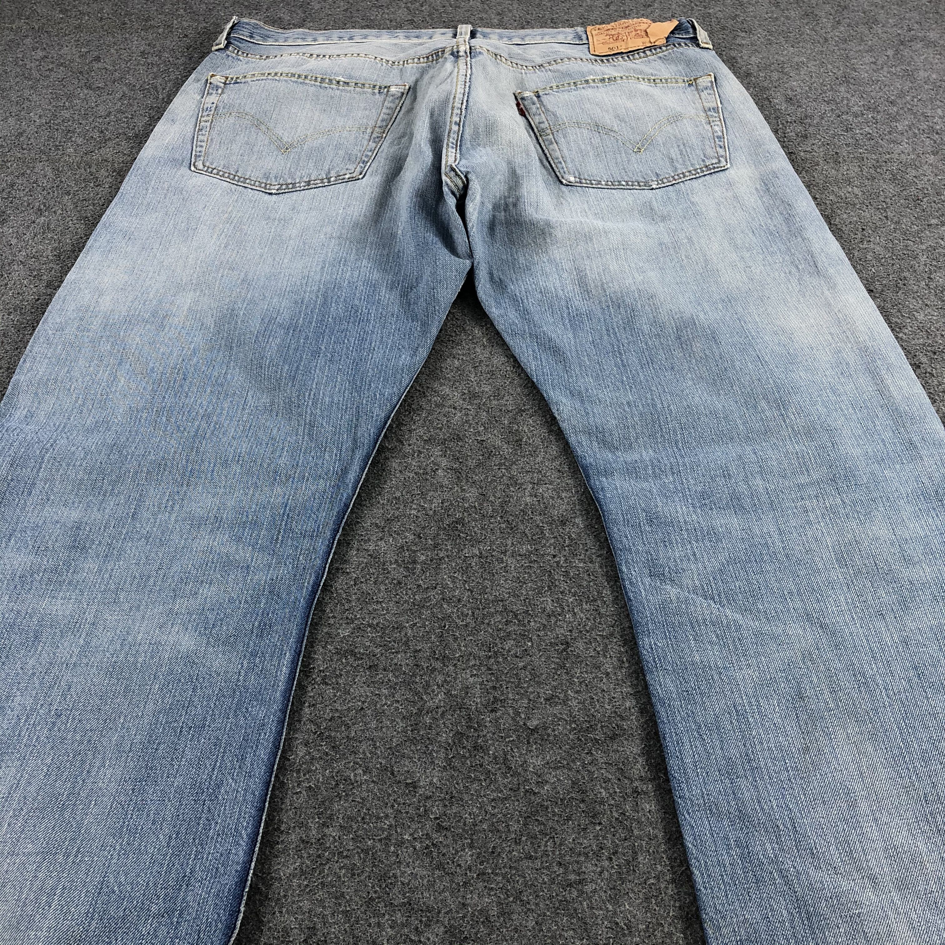 Levi's Vintage Light Wash Levis 501 Jeans-JM1563 Size US 39 - 4 Thumbnail