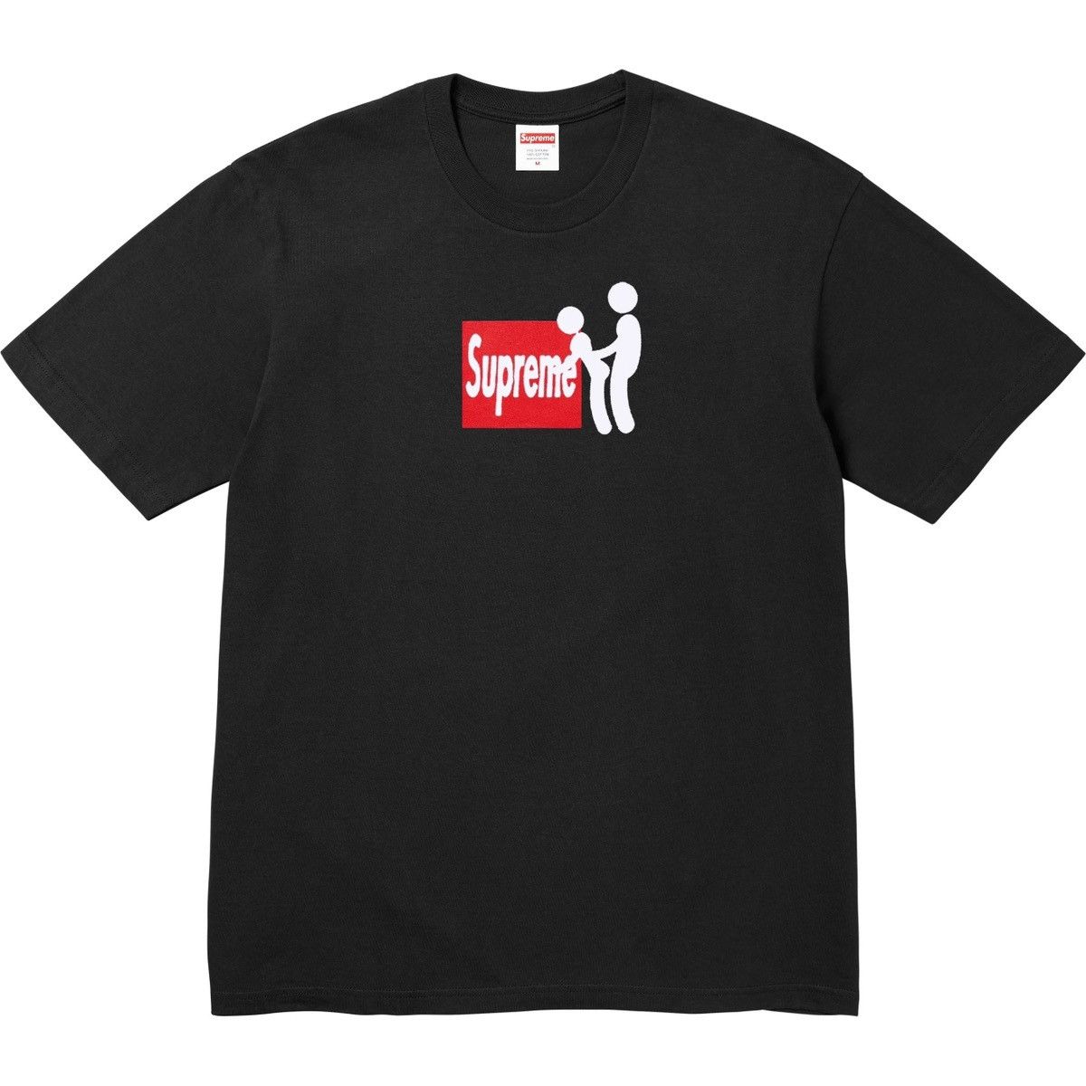Corteiz × Supreme Corteiz x Supreme RTW Tee Black | Grailed