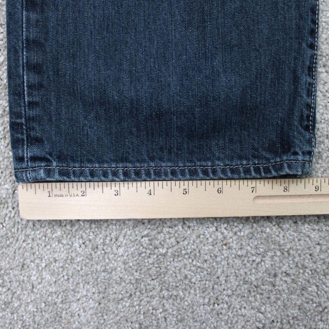 Levi's Levi's 501 Jeans Men 42x30 Blue Button Fly 100% Cotton 5-Pocket Denim Straight Size US 42 / EU 58 - 5 Thumbnail