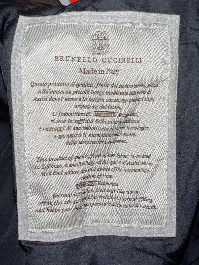 Brunello Cucinelli Brunello Cucinelli Men's Cotton Jacket. Size US L / EU 52-54 / 3 - 8 Thumbnail