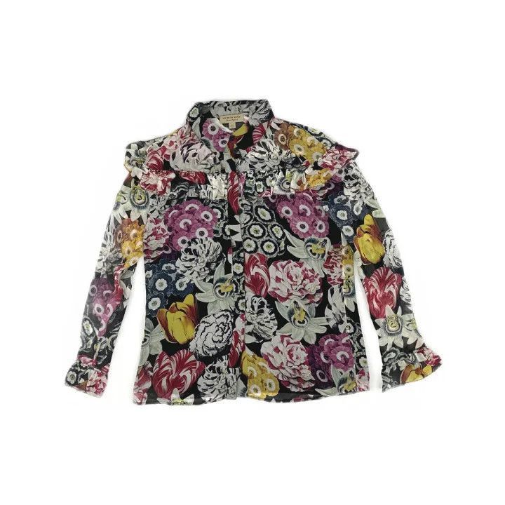 Burberry Burberry Burberry Casual Long Sleeve Floral Shirt-2507 Size US S / EU 44-46 / 1 - 1 Thumbnail