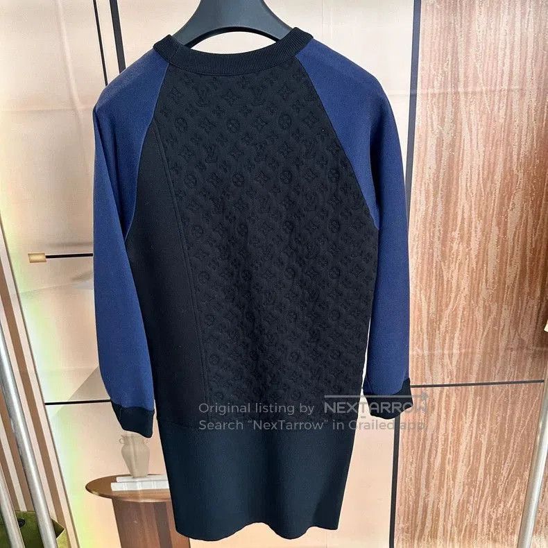 Louis Vuitton Louis Vuitton Colorblock Monogram Sweatshirt Dress. Size US S / EU 44-46 / 1 - 2 Thumbnail