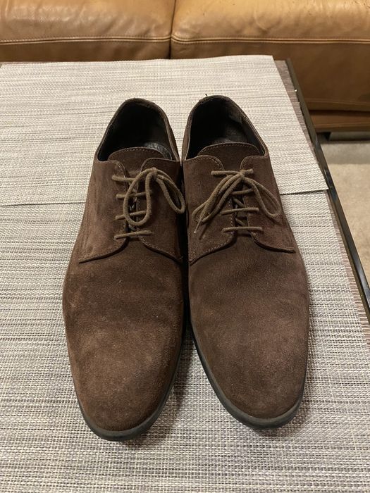 Bruno Magli Bruno Magli Brown Suede Dress Shoes Grailed